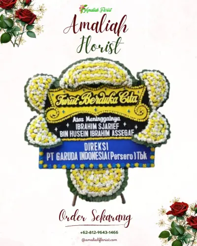 Papan Bunga Duka di Gayam